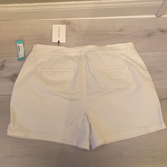 41 HAWTHORN Rosabel Mid Rise Short White 18W Nwt - Picture 10 of 10